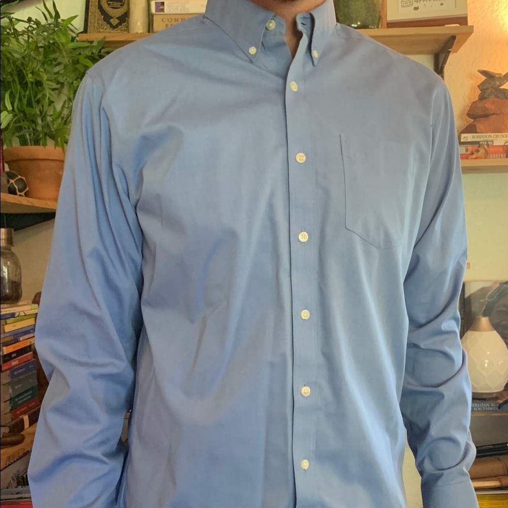 Eddie Bauer Lg Tall dress shirt